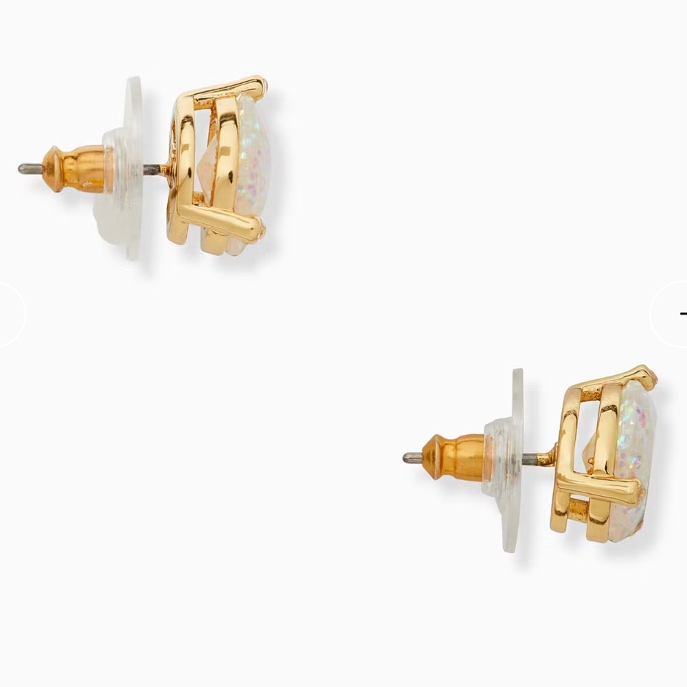 Kate Spade Rise And Shine Opal Glitter Studs - Picture 3 of 7